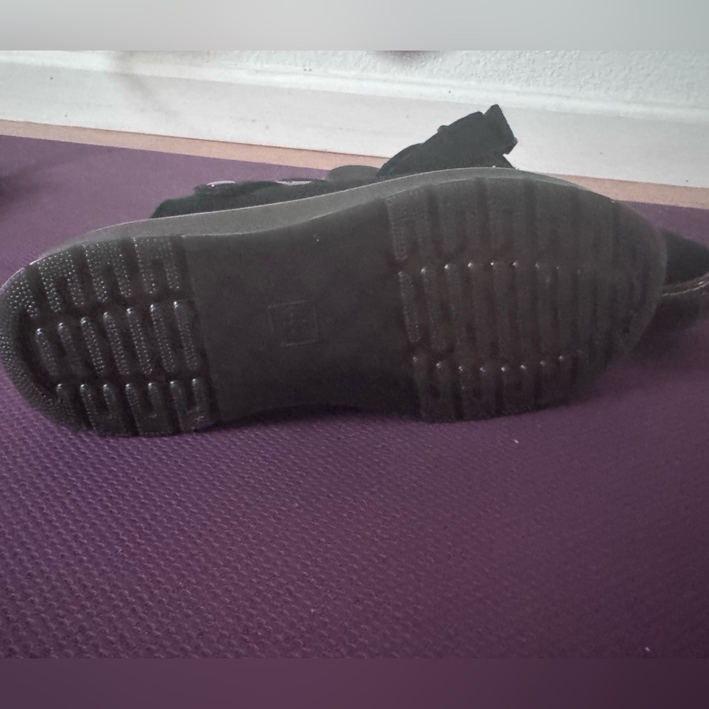 Dr. Martens Black Suede Slip-On Shoes - Picture 4 of 5